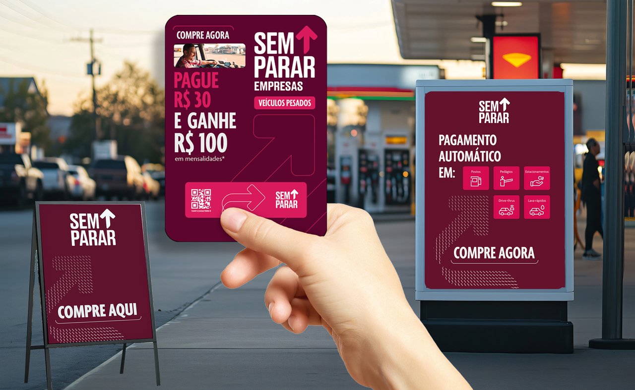 Empty billboard on a city sidewalk beside a bustling street filled with commuters during the golden hour